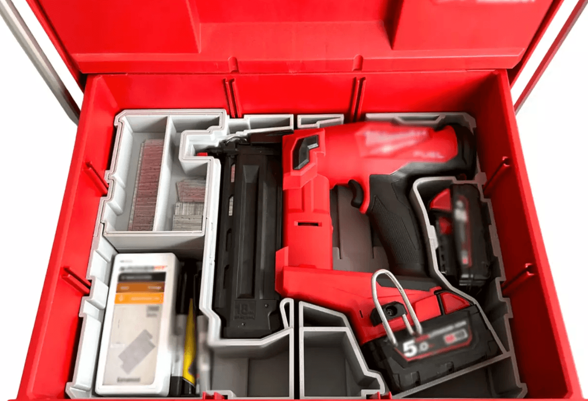 Packout Drawer M18 FUEL 18 Gauge Brad Nailer Insert