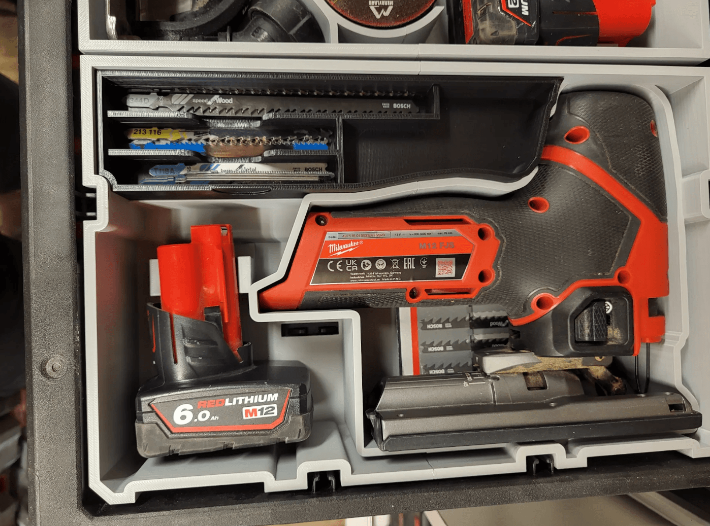 Packout Drawer M12 FUEL Jigsaw Insert