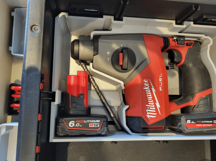Packout Drawer M12 FUEL SDS Plus Rotary Hammer